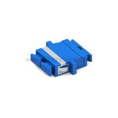 SC/UPC Duplex Mavi Adaptör (Flanşlı)
