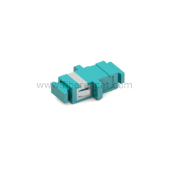 SC OM3 Simplex Turkuaz Adaptör (Flanşlı)