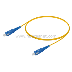 SC/UPC to SC/UPC Single Mode Simplex Fiber Optik Patch Cord
