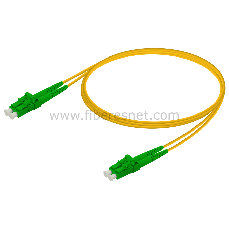 LC/APC to LC/APC Duplex Fiber Optik Patch Cord