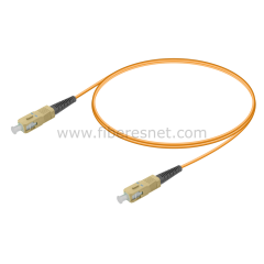 SC/UPC to SC/UPC Simplex OM1 Multi Mode Patch Cord