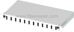 19' 1U 12 Port SC Duplex Patch Panel Eco