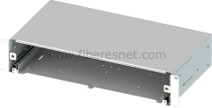 19' 2U 48 Port SC Duplex Patch Panel Easyslide