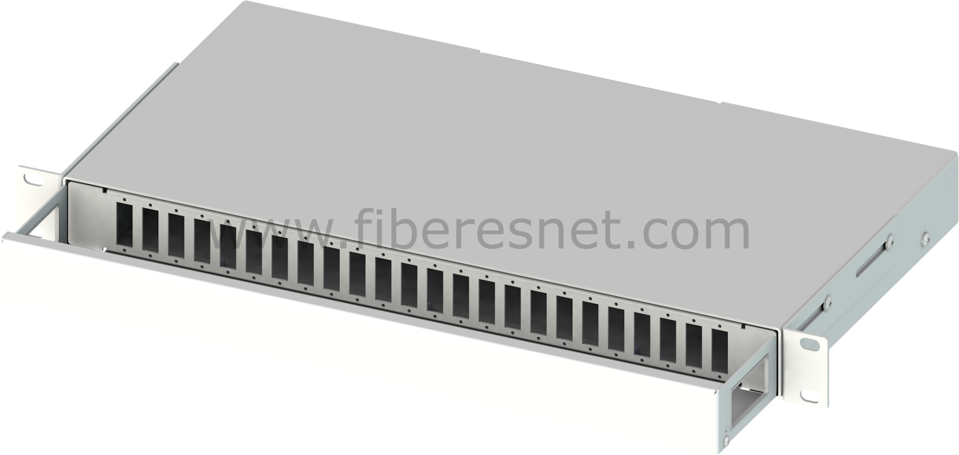 19' 1U 24 Port SC Duplex Patch Panel Easyslide