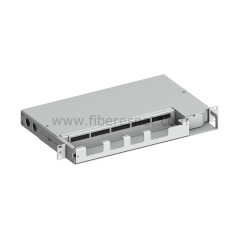 19' 1U 24 Port SC Simplex Patch Panel Pivotslide