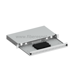 19' 1U 24 Port LC Duplex Patch Panel Eco
